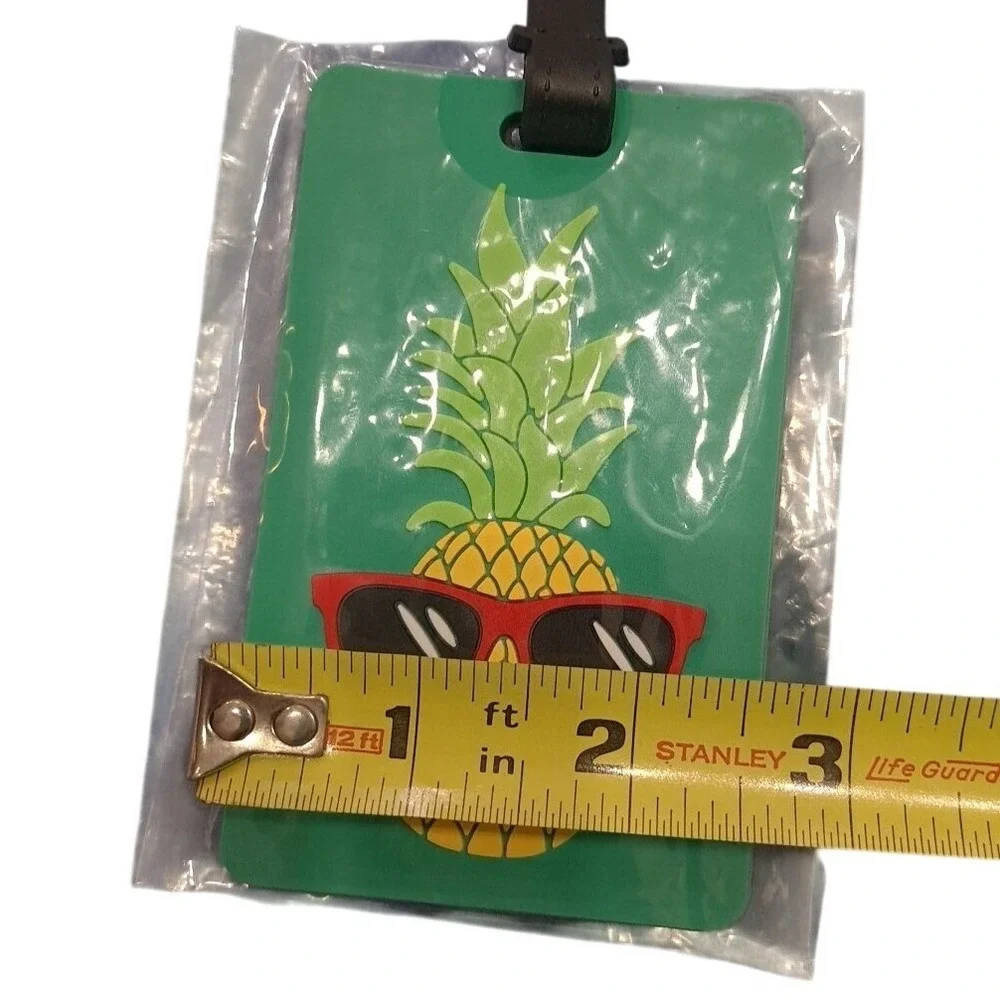 Mr‎ Cool Pineapple Sunglasses PVC Travel Baggage Backpack Suitcase Luggage